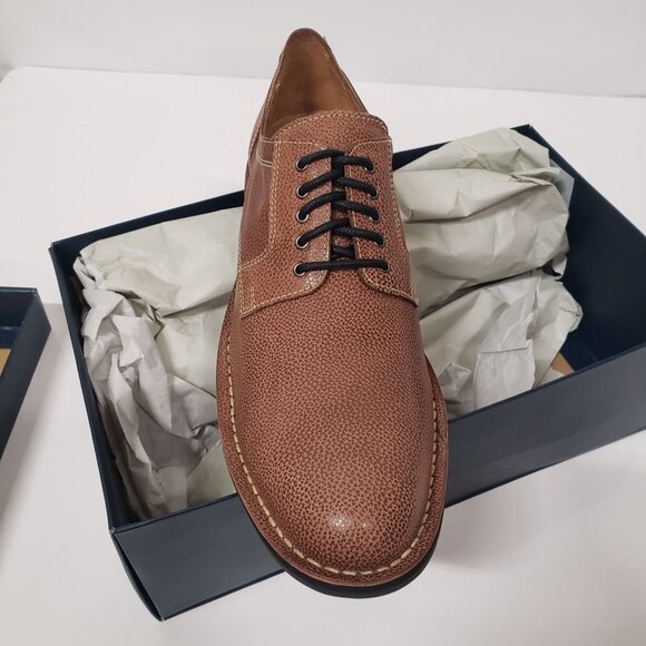 Cole Haan Men's Centre ST Oxford Papaya Brown - Size 10 - Picture 5 of 7